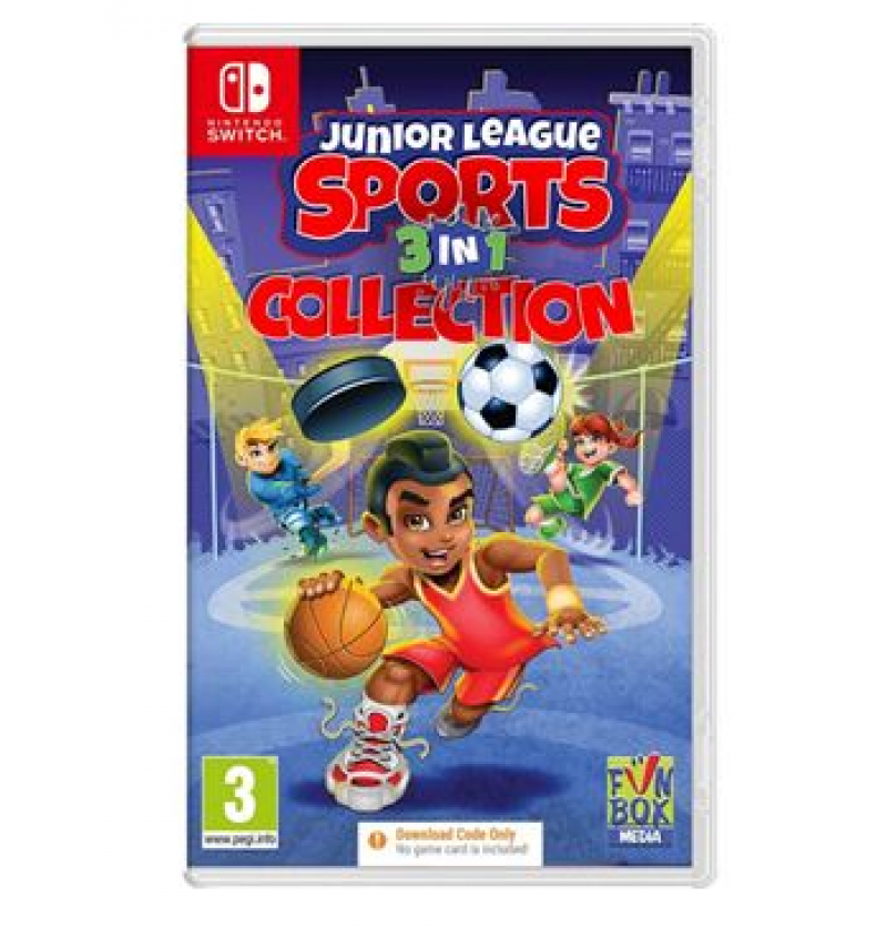 JOGO NINTENDO SWITCH JUNIOR LEAGUE SPORTS 3IN1 COLLECTION